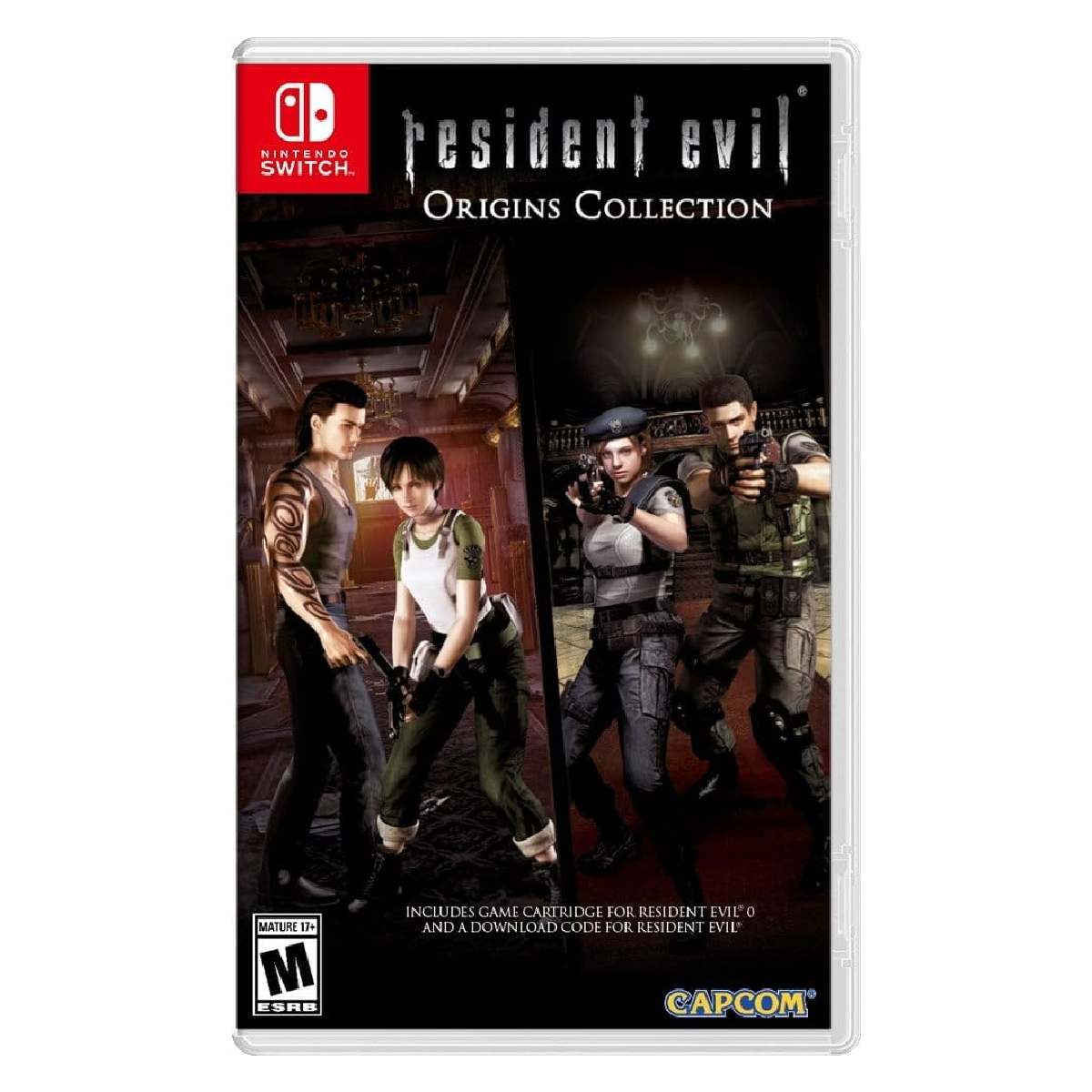 Resident Evil Origins Collection Nintendo Switch.