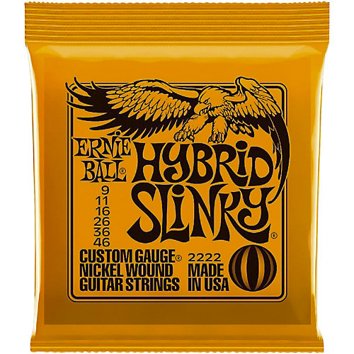 CUERDAS PARA GUITARRA ERNIE BALL HYBRID SLINKY 2222