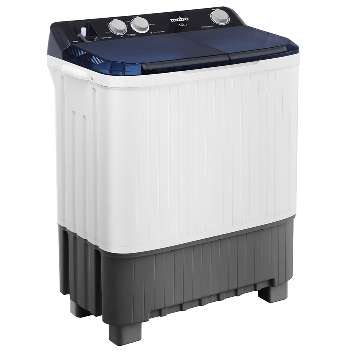 LAVADORA SEMIAUTOMATICA MABE LMDX3123HBAB 13 KG DOBLE TINA ORTY