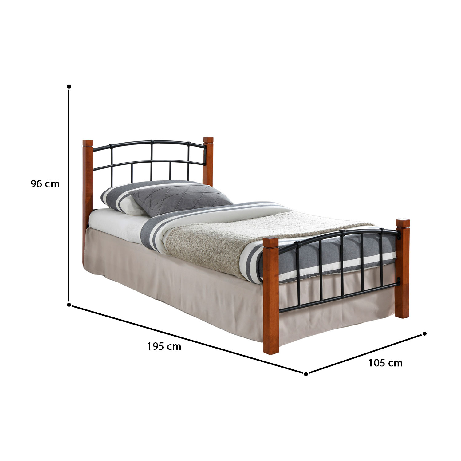 Base Individual de 12 Travesaños Bossa Zelda Café.