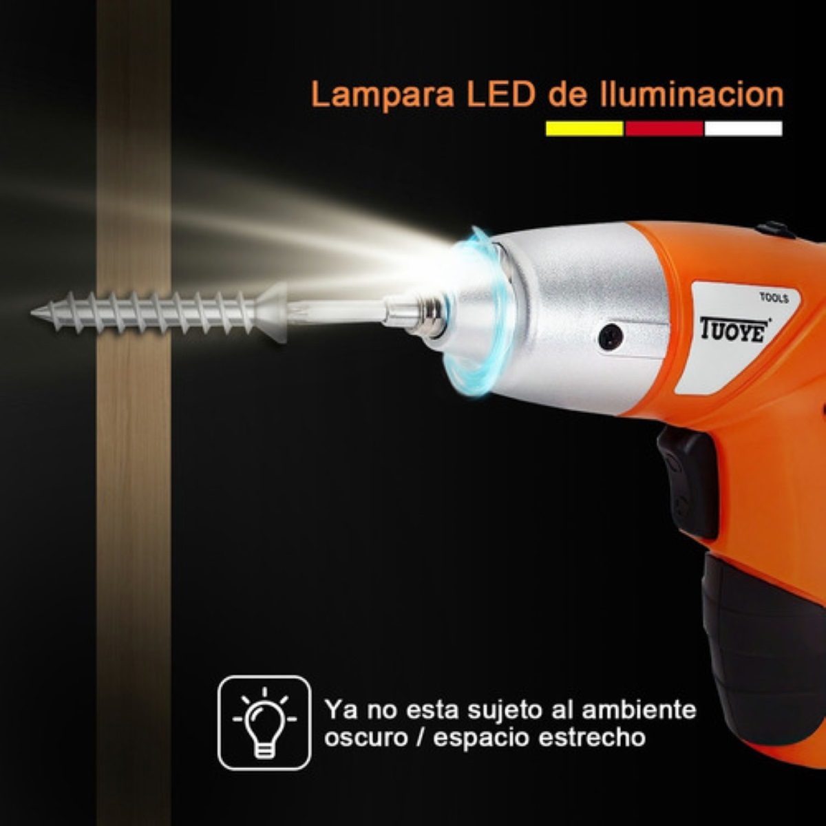 Juego De Destornilladores Eléctricos Inalámbricos