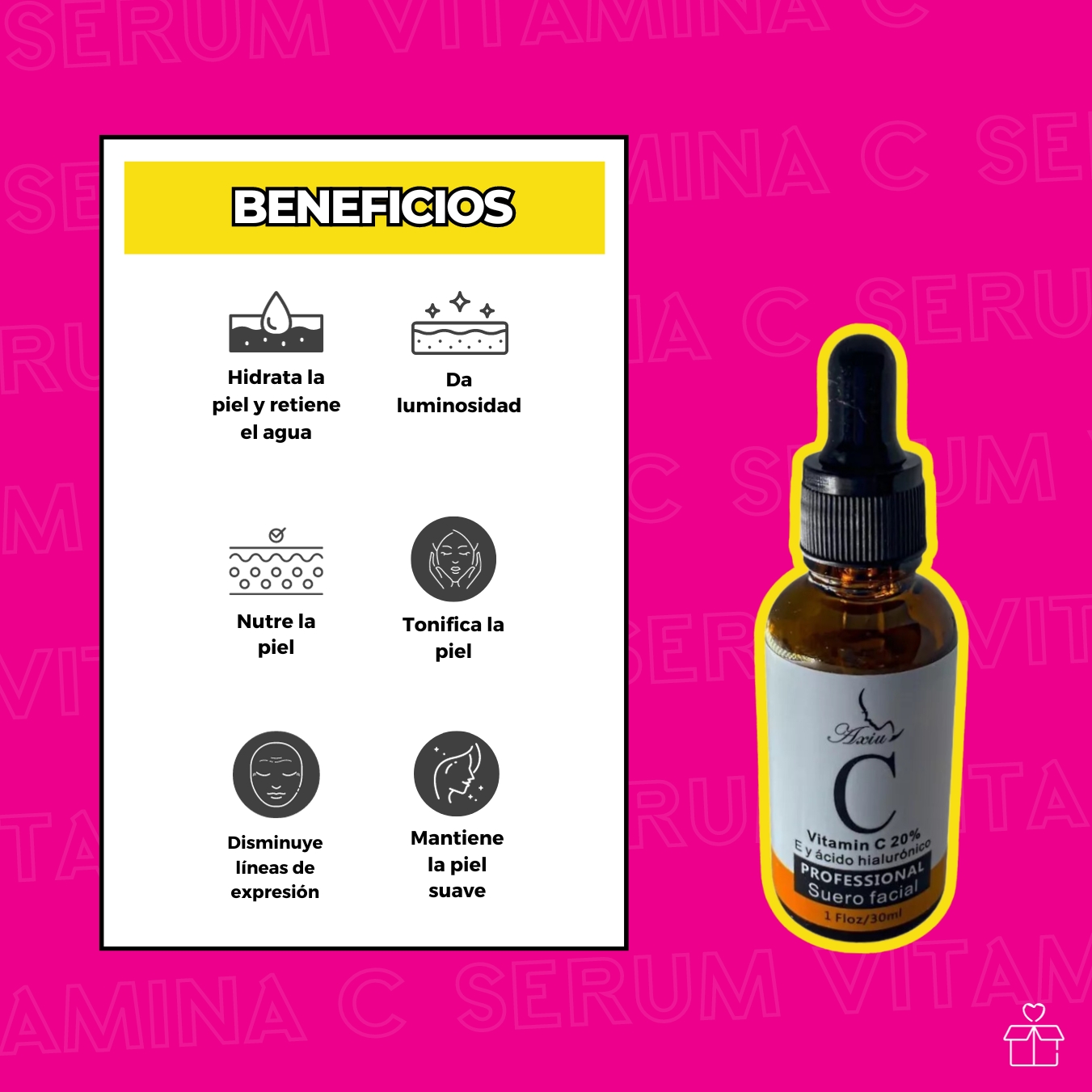Serum Vitamina C Y E Ácido Hialuronico.