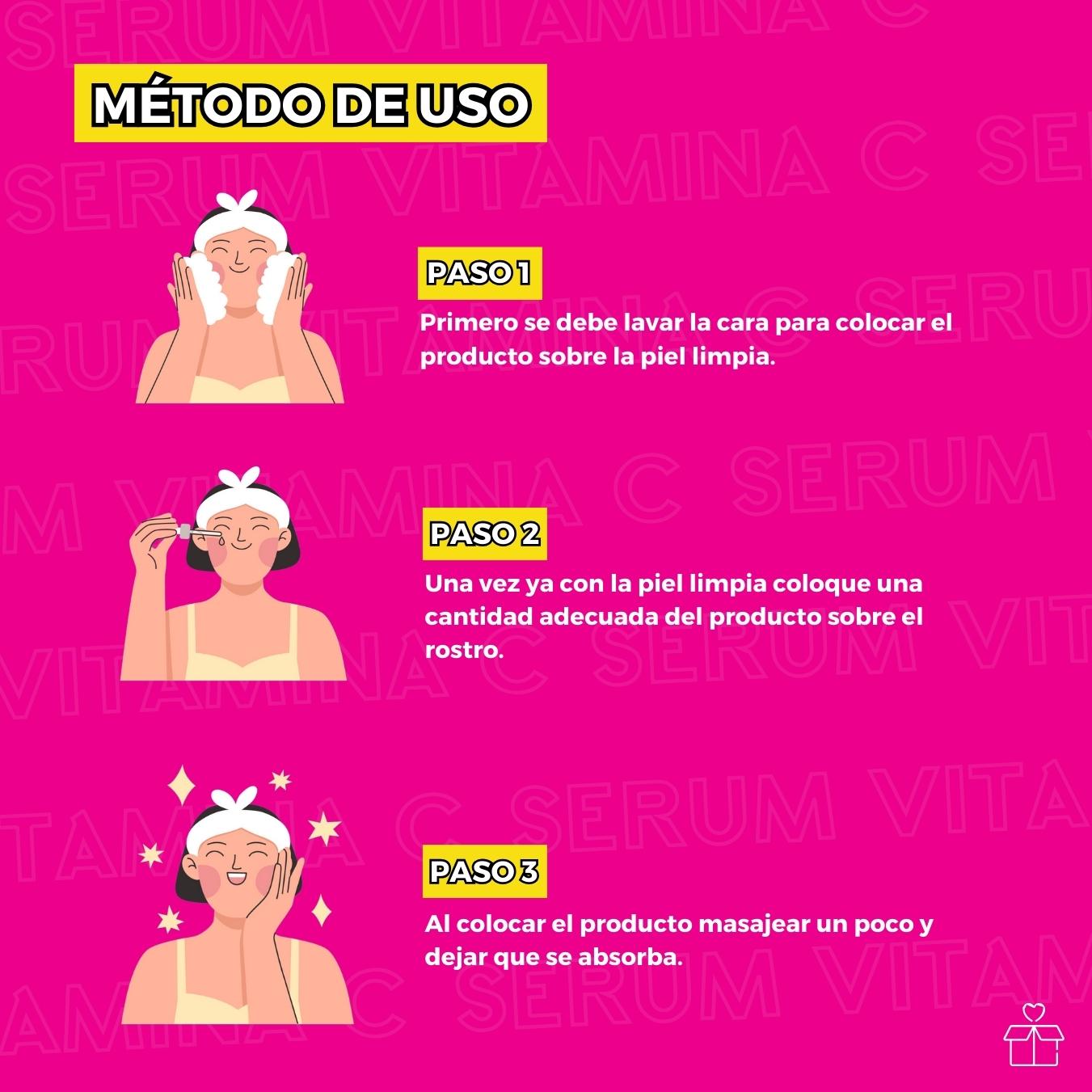 Serum Vitamina C Y E Ácido Hialuronico.