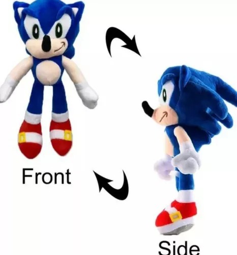 Set De 2 Figuras De Peluches Muñeco Rojo Y Muñeco Azul.