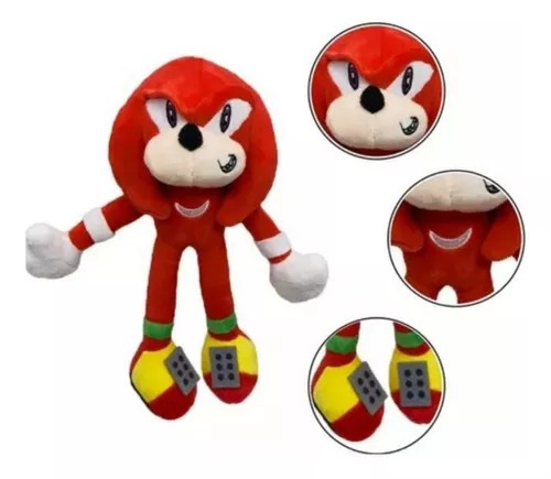 Set De 2 Figuras De Peluches Muñeco Rojo Y Muñeco Azul.