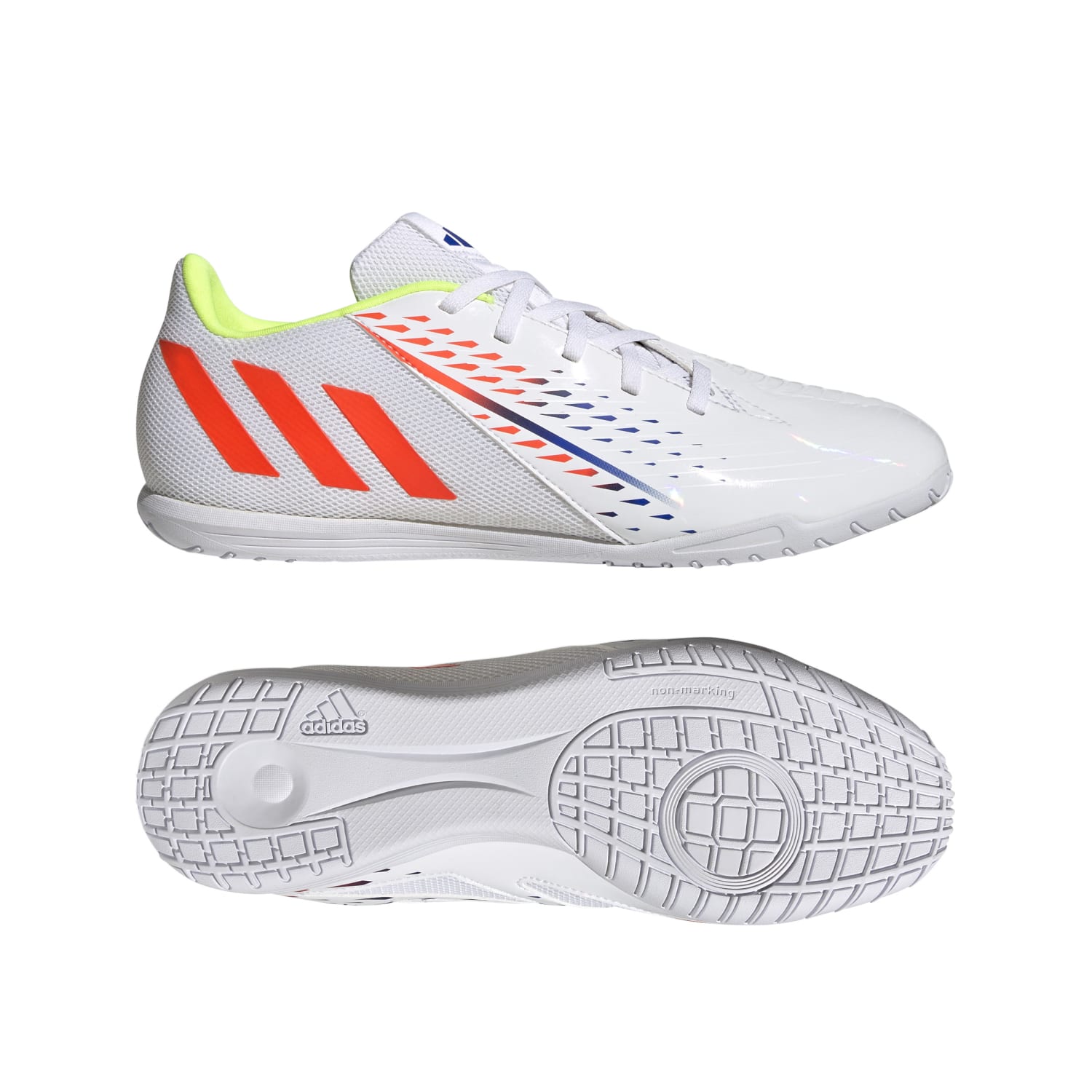adidas Predator Edge.4 Blanco Futsal Tenis Fútbol Sala .