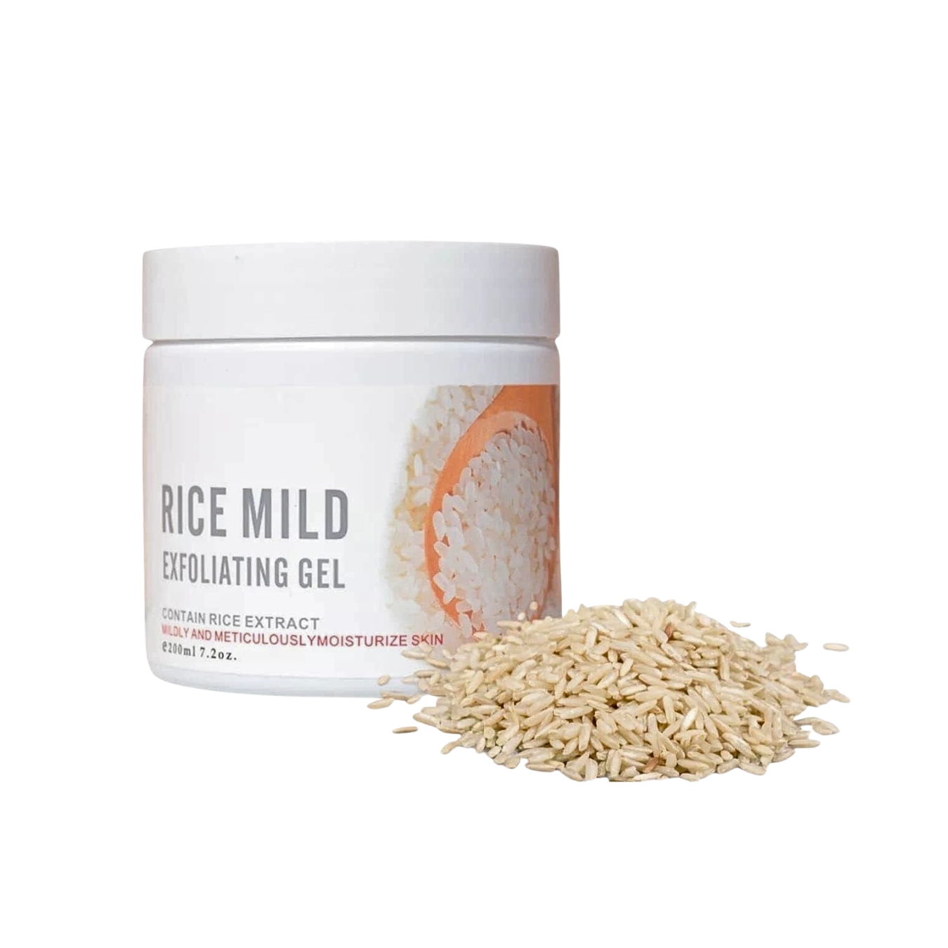 Exfoliante de Arroz Hidratante Aclarante.