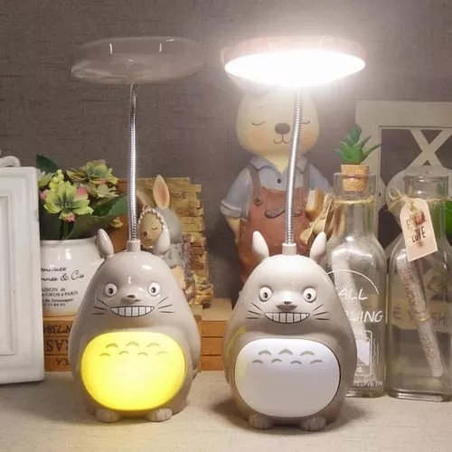 Lámpara Genérica Totoro Led Plástico 10x33 Cm Usb.