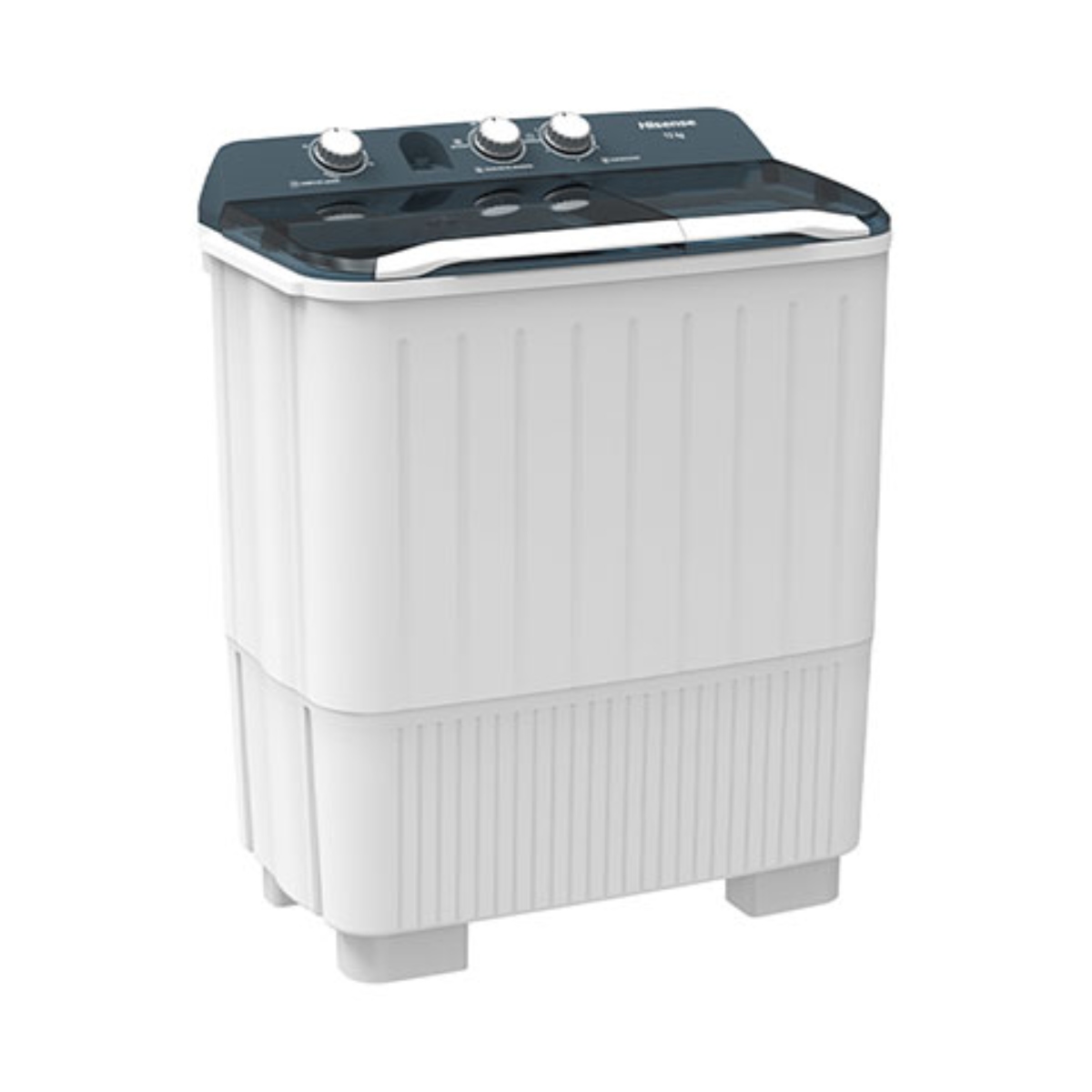 LAVADORA HISENSE WSA1301P 13KG DOBLE TINA BLANCA ALBY**.