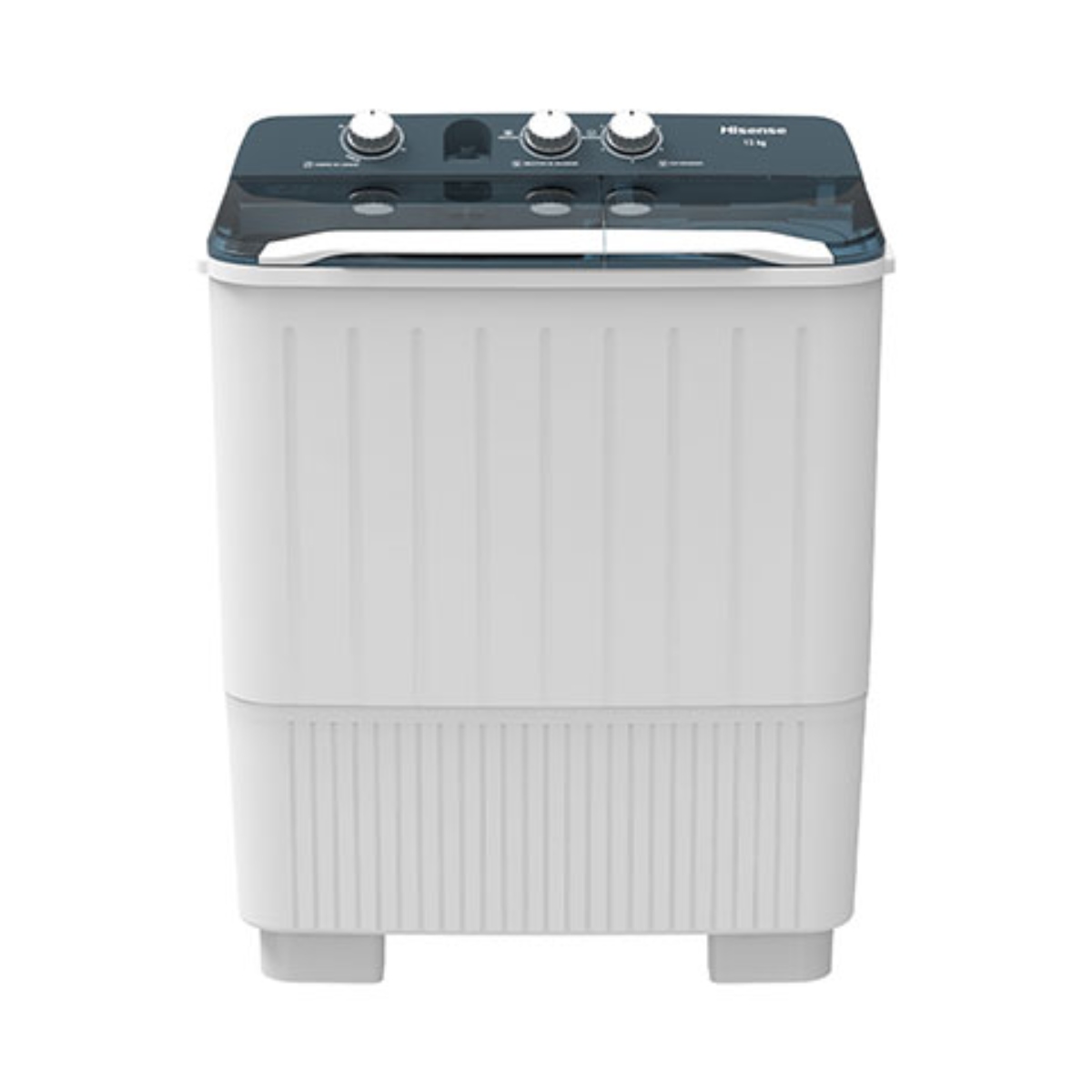 LAVADORA HISENSE WSA1301P 13KG DOBLE TINA BLANCA ALBY**.