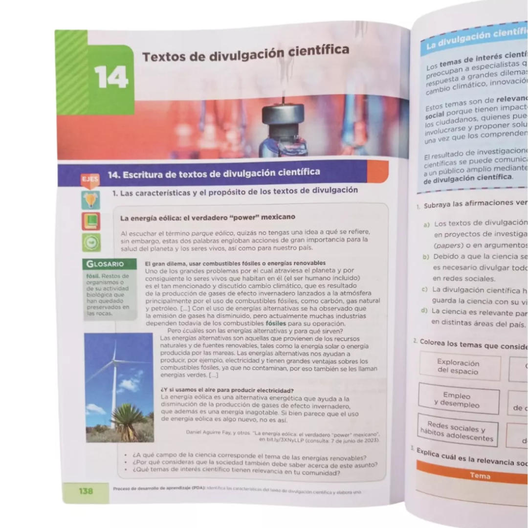 La Guía Santillana Secundaria, Español 1, Nuevo Modelo