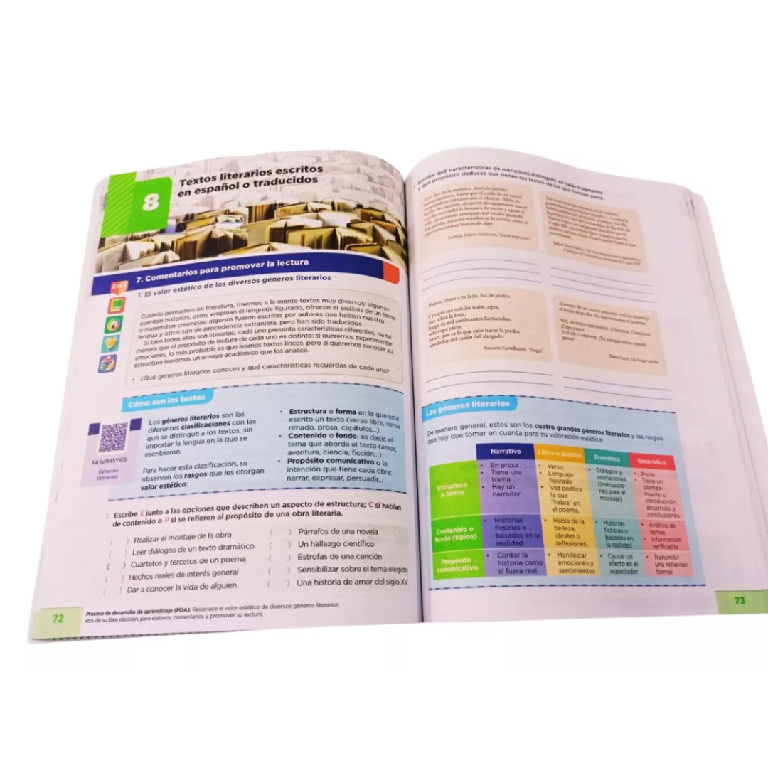 La Guía Santillana Secundaria, Español 1, Nuevo Modelo