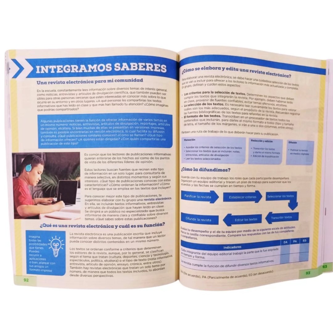 La Guía Santillana Secundaria, Español 1, Nuevo Modelo