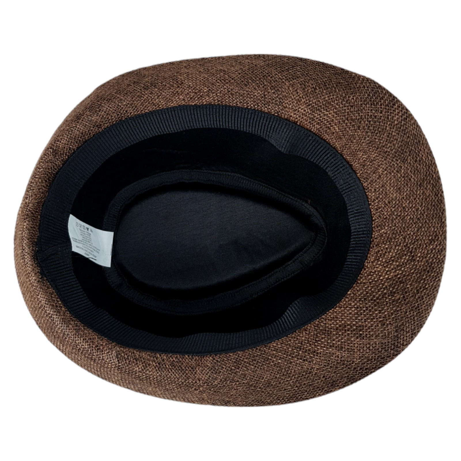 Sombrero para Niños Fedora con Banda, Ala Corta de 5 cm y 10 cm de Altura de Copa, Tela Transpirable Perfecto para Playa, Elegante Protección Solar - Cafe.
