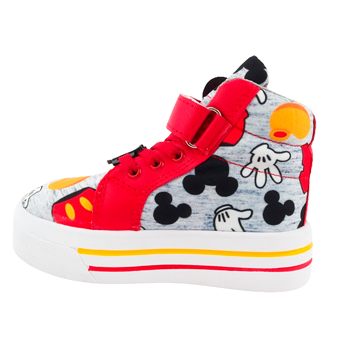 Tenis Micky Ratón Niño Bota Luces Leds Cómodos 2026-RJM.