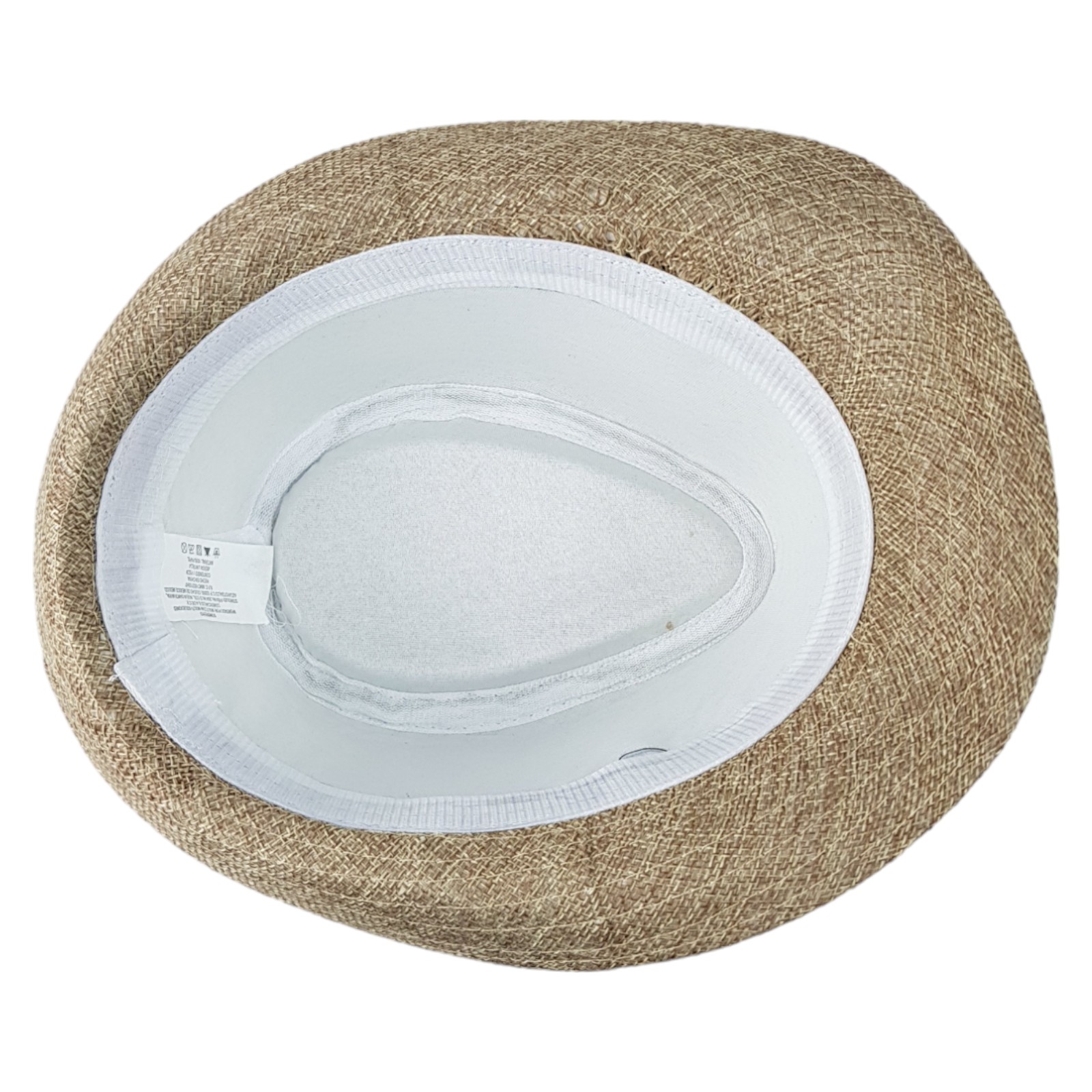 Sombrero para Niños Fedora con Banda, Ala Corta de 5 cm y 10 cm de Altura de Copa, Tela Transpirable Perfecto para Playa, Elegante Protección Solar - Beige.