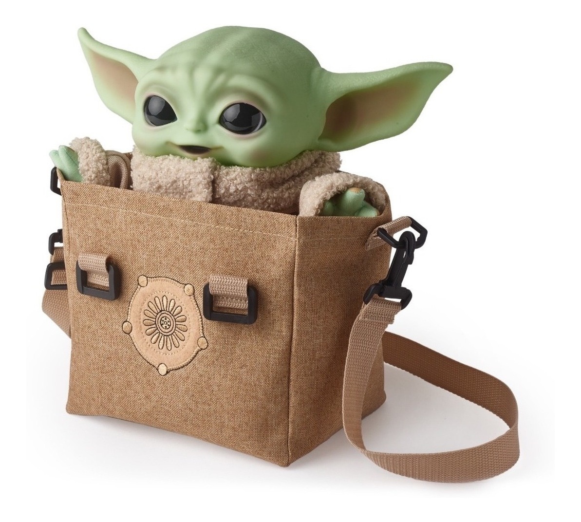 The Mandalorian, Peluche Baby Yoda Grogu En Mochila 5 Sonido
