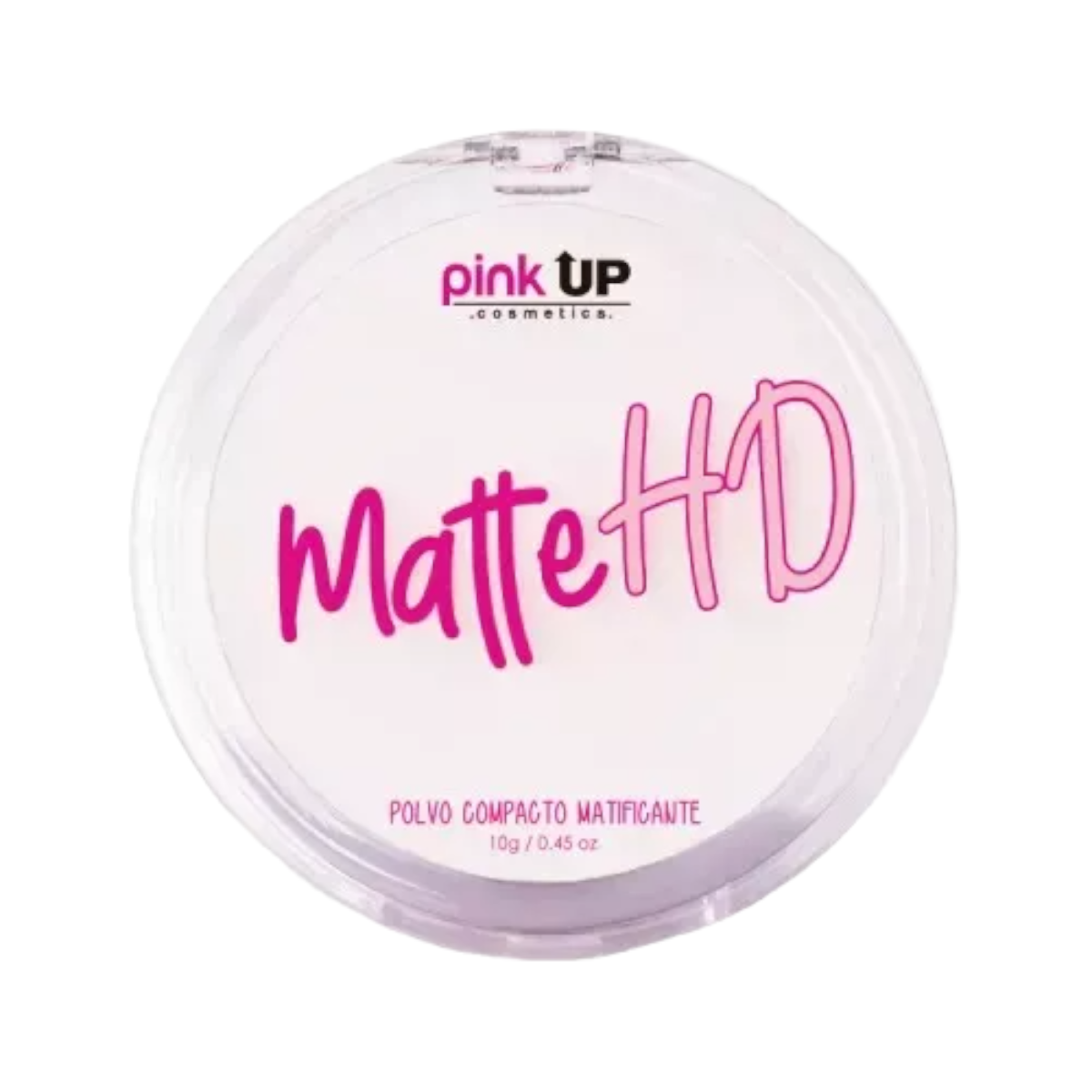 Polvo Compacto Traslucido Pink Up Matte Hd Polvo Matificante.