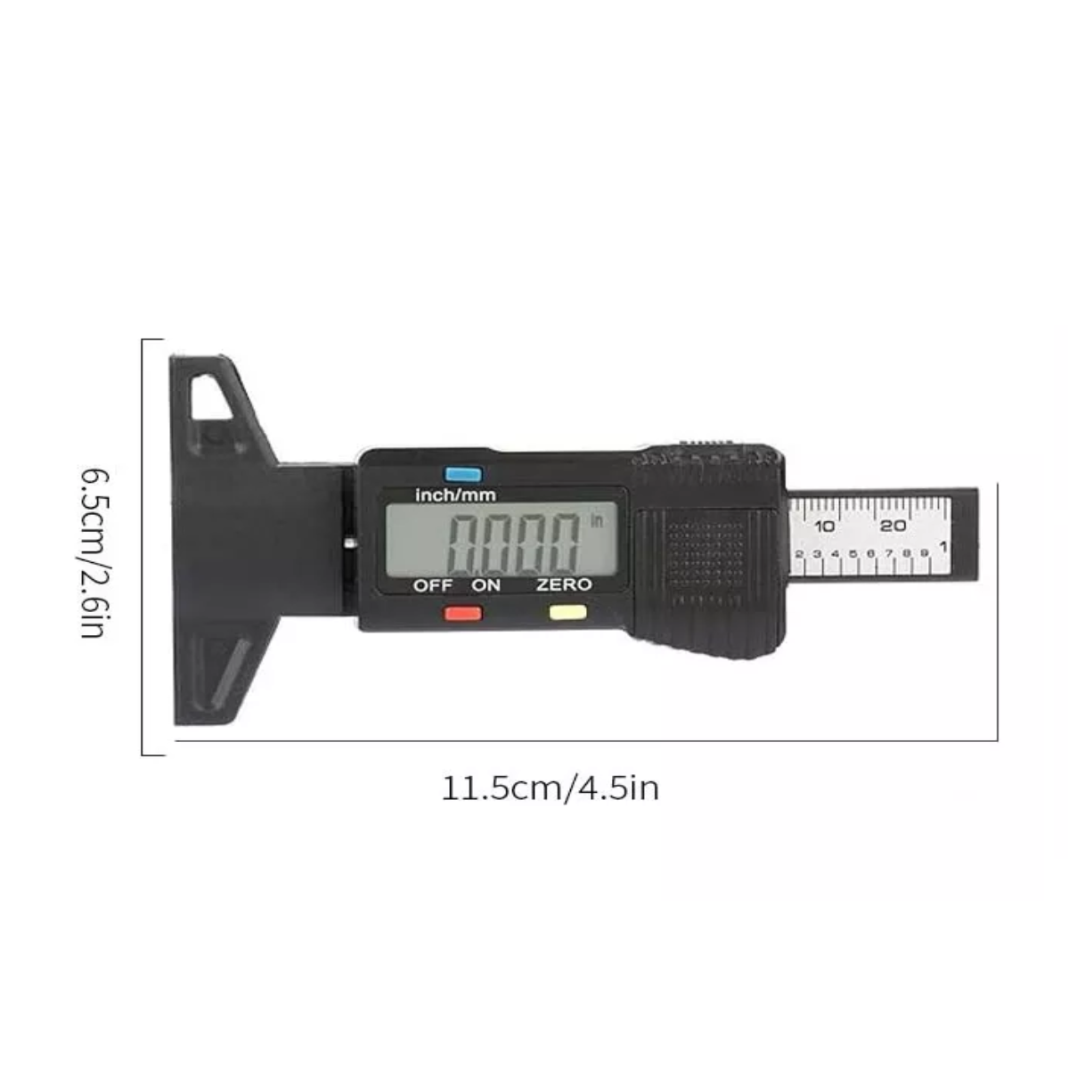 Medidor De Profundidad Medir Desgaste Llantas Digital