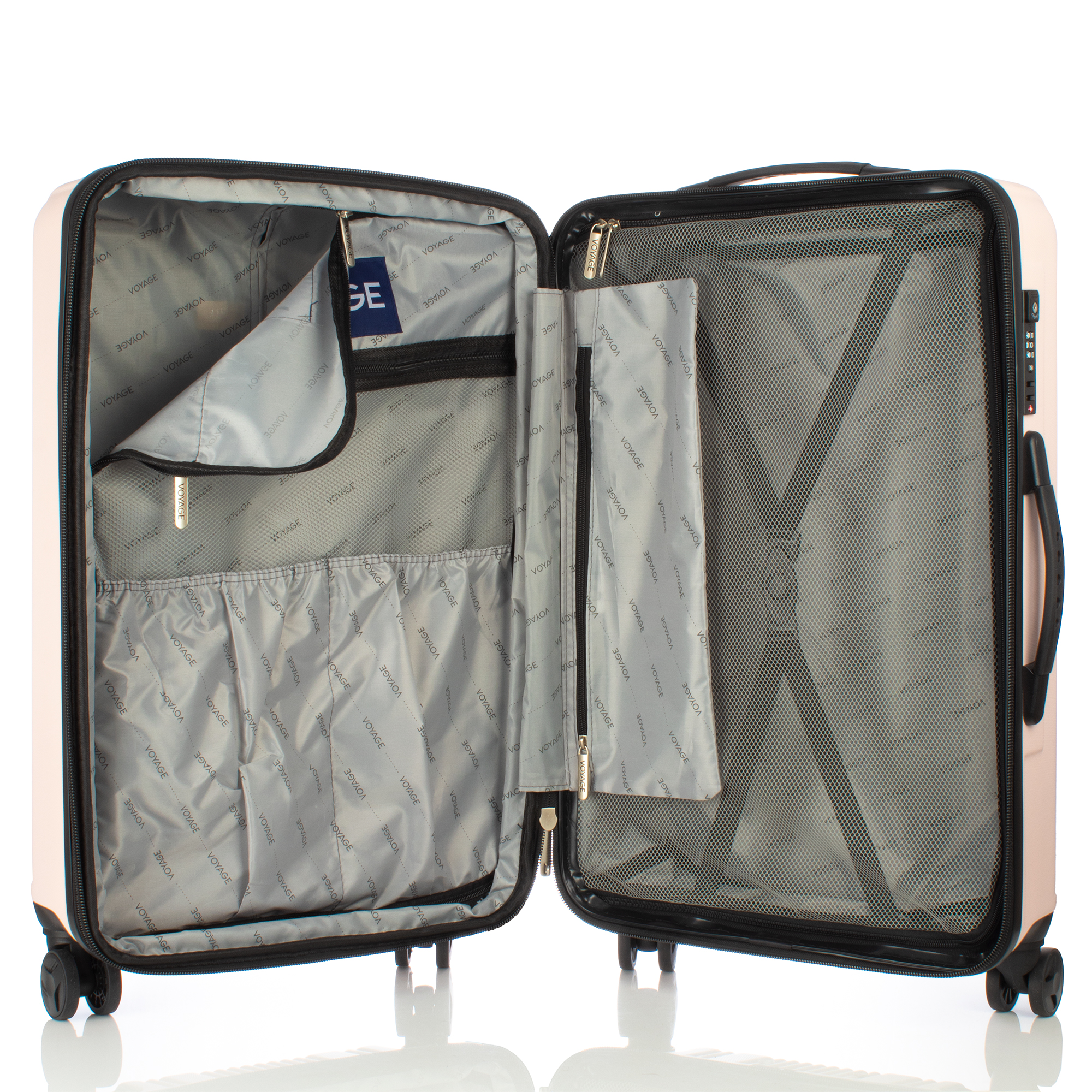 Maleta De Viaje Rígida Original  Voyage Rosa De 22 Pulgadas Cabina