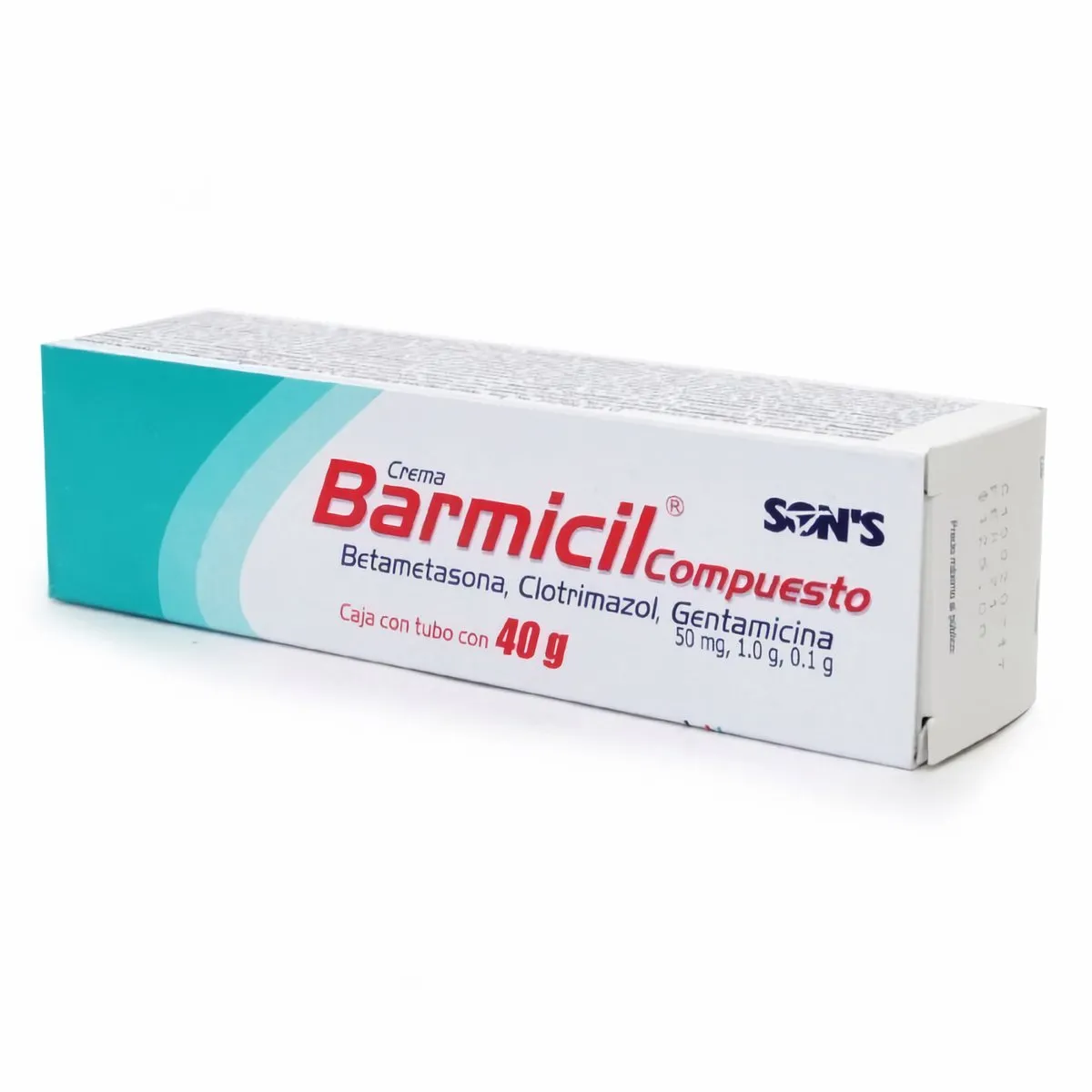 Barmicil Compuesto (50 mg / 1 g / 0.1 g)