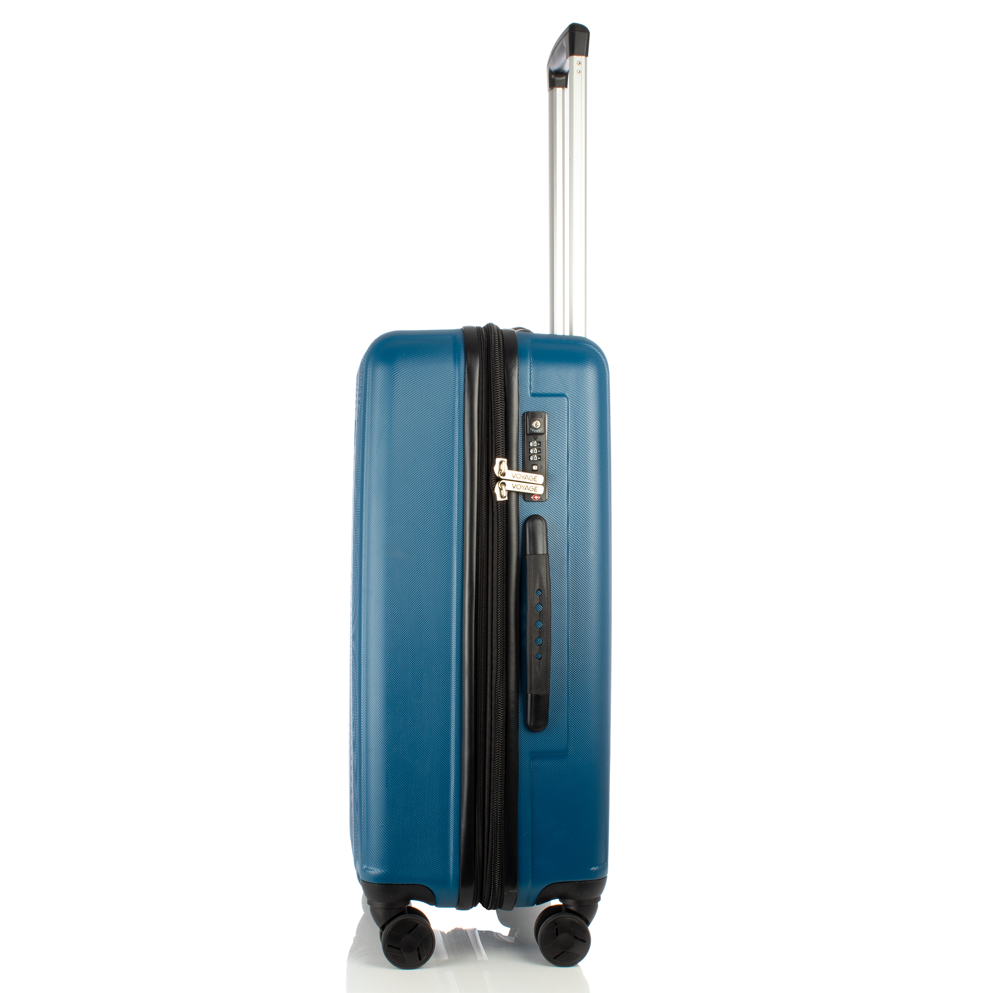 Maleta De Viaje Rígida Original Voyage Equipaje Azul De 22 Pulgadas.Cabina