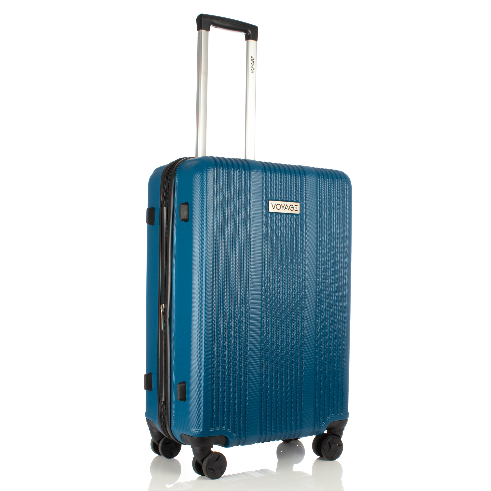 Maleta De Viaje Rígida Original Voyage Equipaje Azul De 22 Pulgadas.Cabina