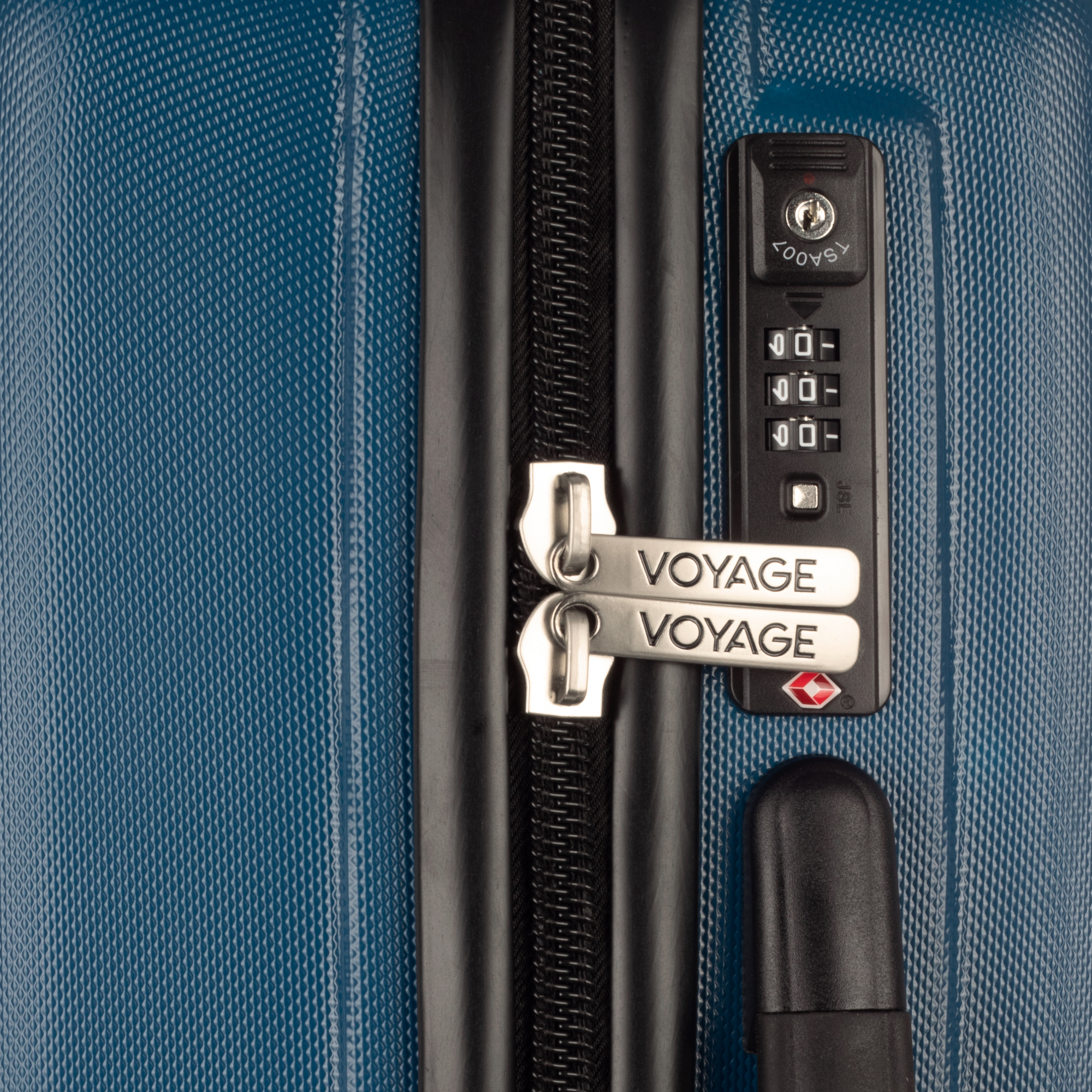 Maleta De Viaje Rígida Original Voyage Equipaje Azul De 21 Pulgadas Cabina