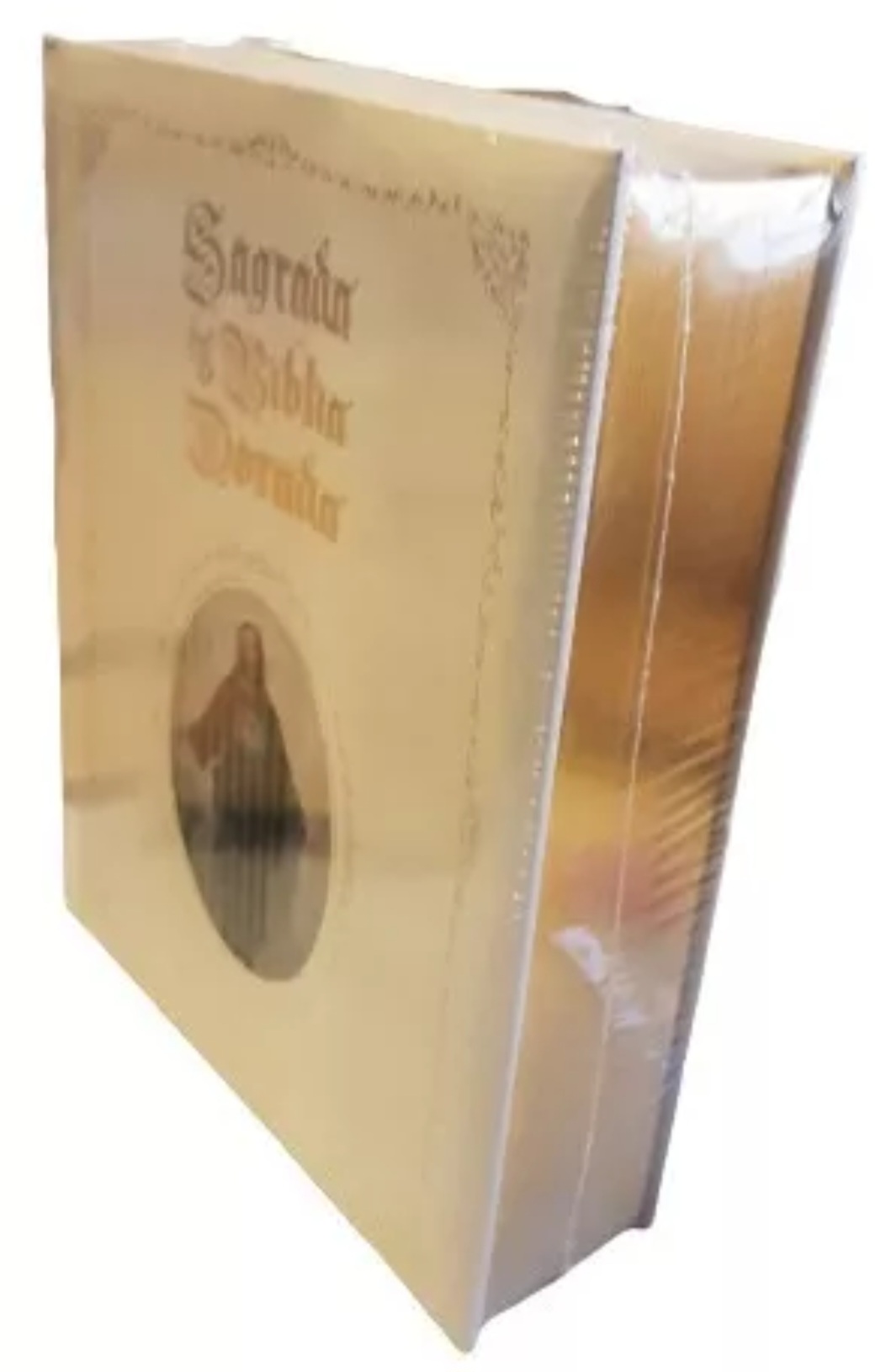 Sagrada Biblia Dorada De Lujo Edición Latinoamericana