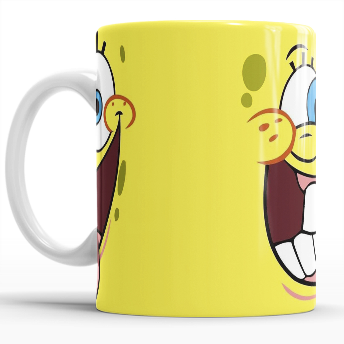 Taza de Cerámica de Bob Esponja Ideal para Fans.