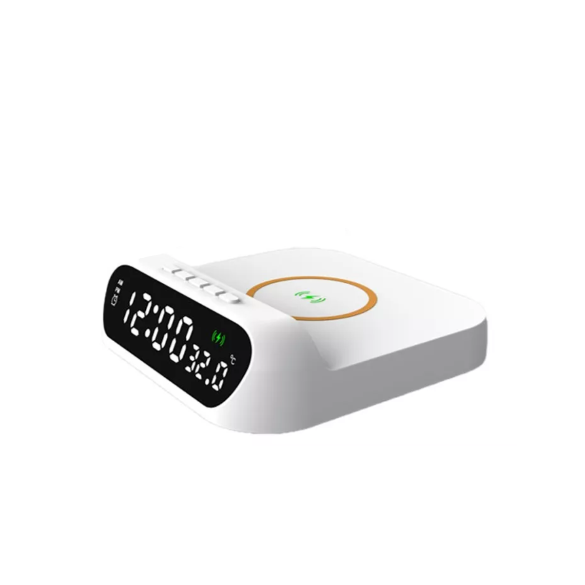 Reloj Despertador Digital 3 En 1 Inalámbrico De 15w