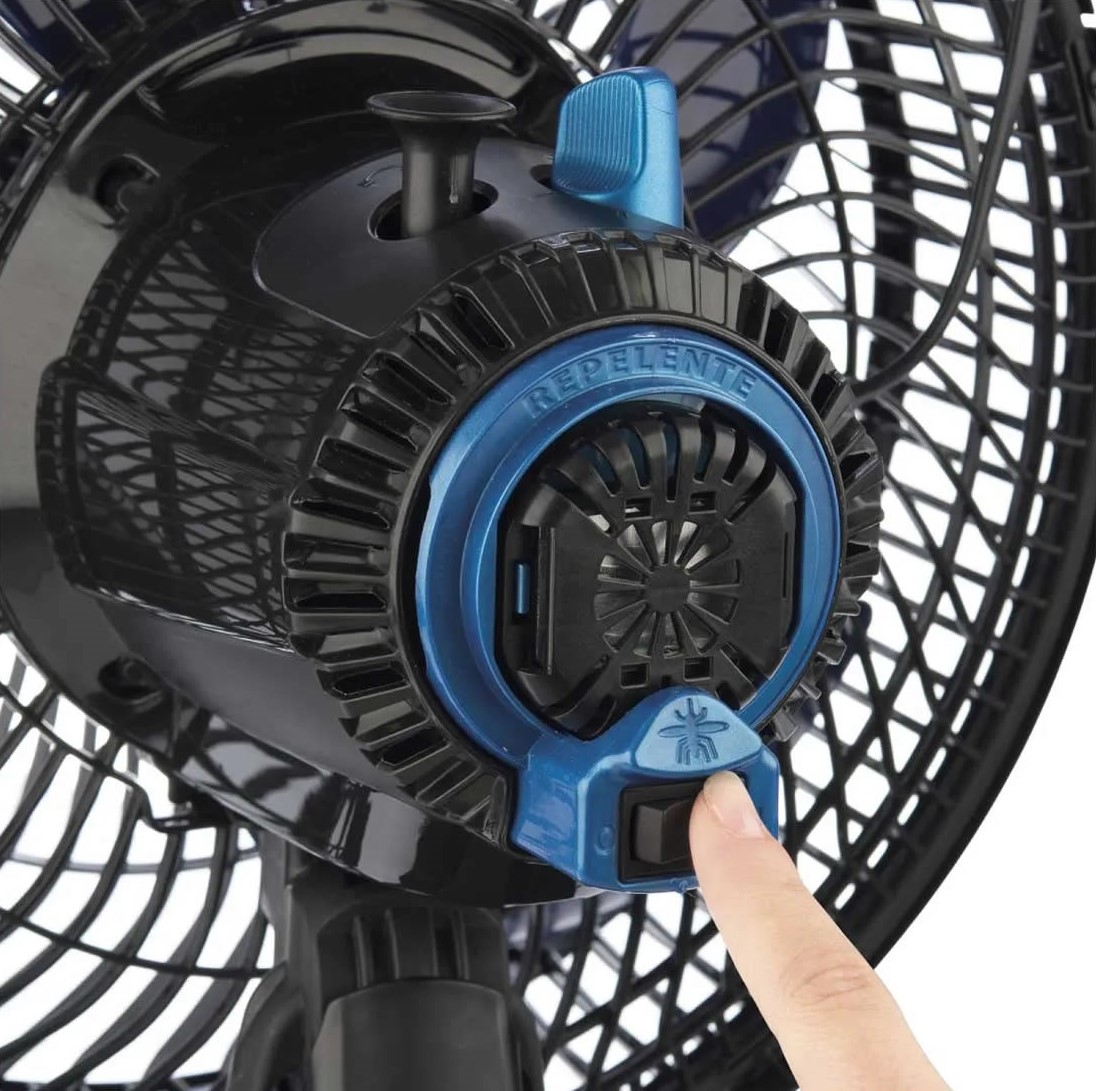 Ventilador T-Fal Air Maxx Repelente VE3171X0 3 Velocidades