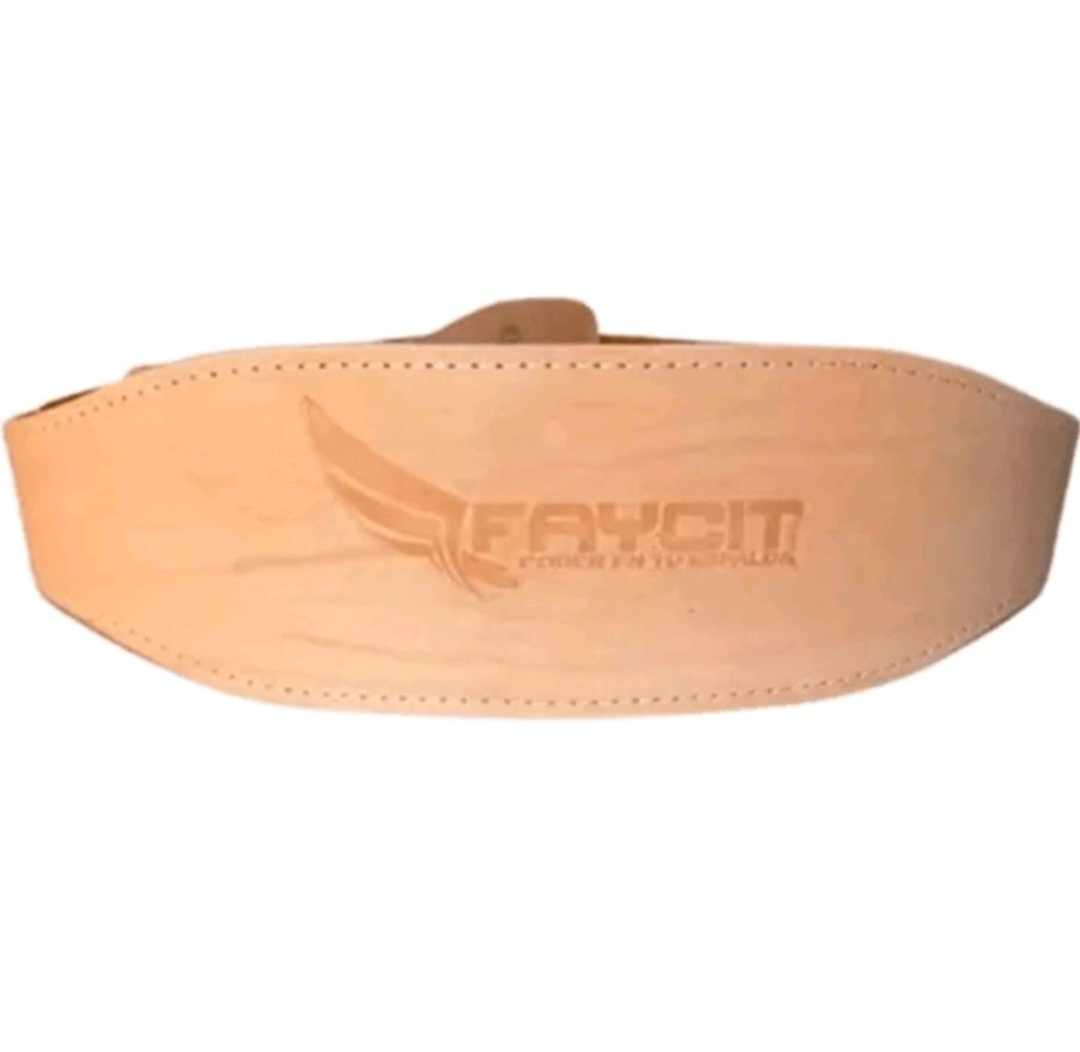 Faja Cinturon Energy Z Piel Acojinado Lumbar Pesas Gym