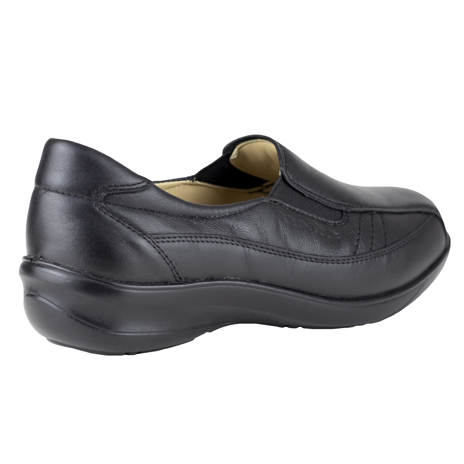 Mocasin Para Mujer Confort Pie Diabetico Clinicus 1720 Negro Premium