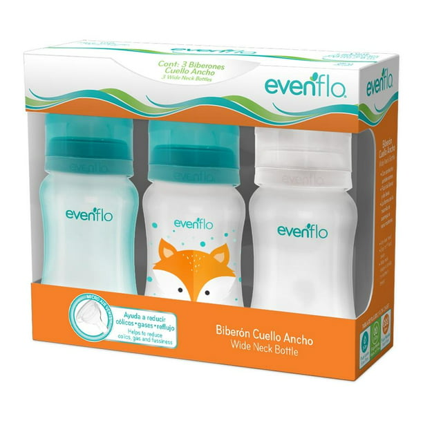 Set De Biberones Evenflo Para Niño