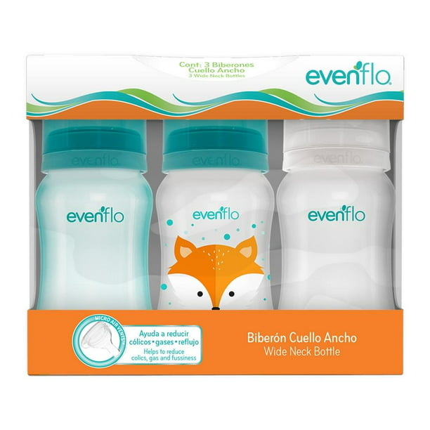 Set De Biberones Evenflo Para Niño