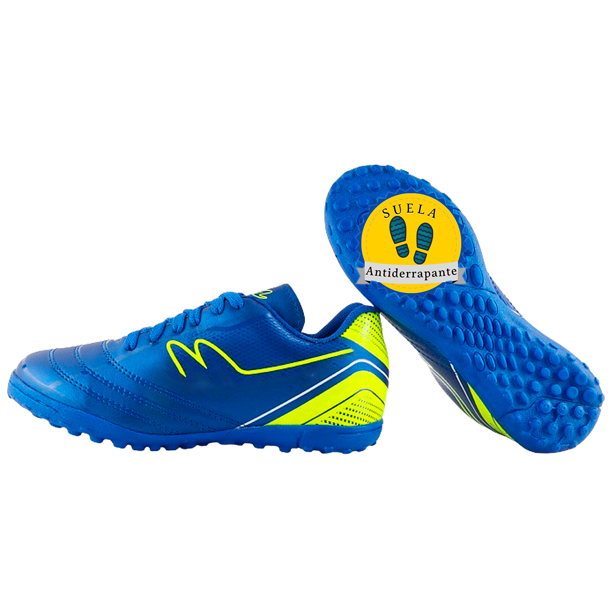 Tenis Fútbol Rapido Deportivo Cosidos Soccer Juvenil 01-rab.