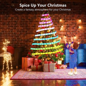 Tira de luz led 5 metros con control (2pzas)