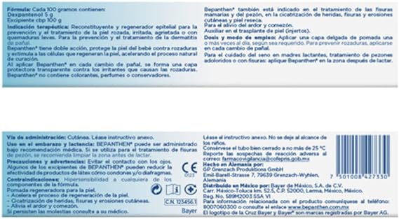 Bepanthen Regeneradora 30 G- Crema para Rozaduras