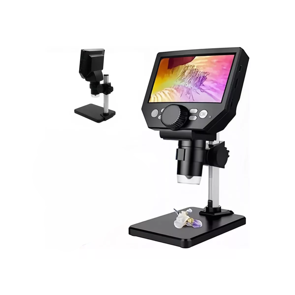 Microscopio Electrónico Académico Con Pantalla Lcd Hd 4.3