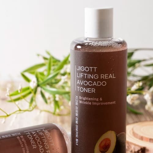 Tonico Facial Hidratante De Extracto D Aguacate Jigott 300mL 