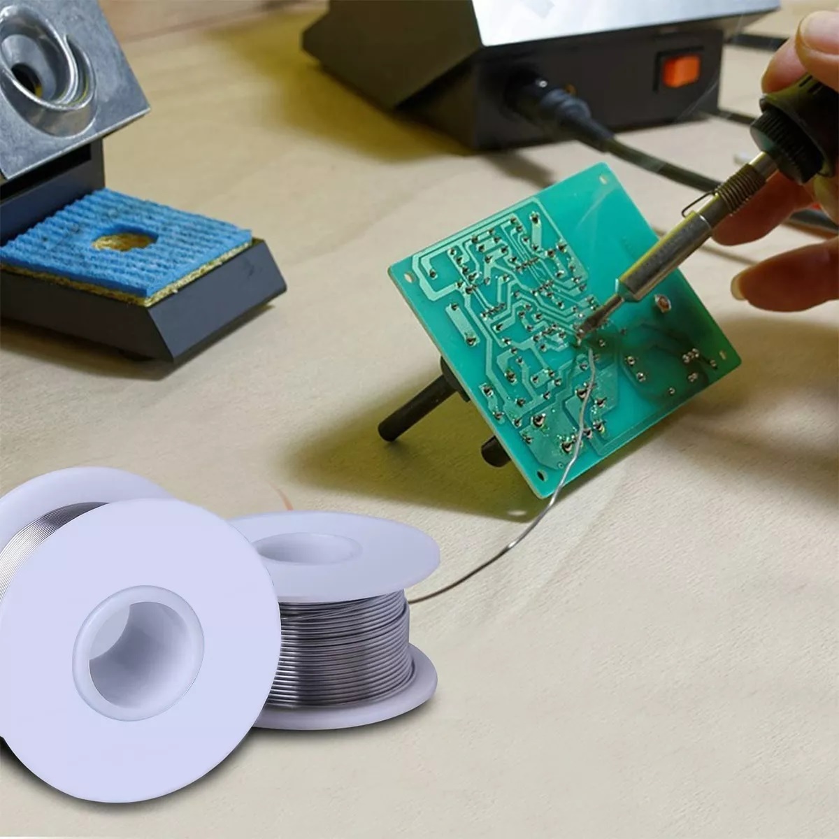 2 Pcs Soldadura De Aleación De Estaño/plomo Reparaciones