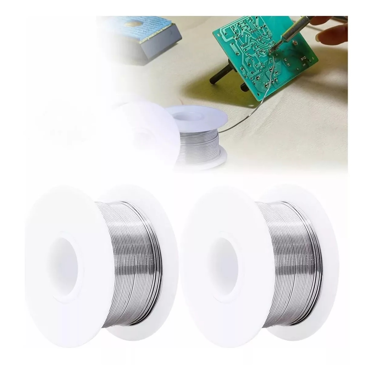 2 Pcs Soldadura De Aleación De Estaño/plomo Reparaciones