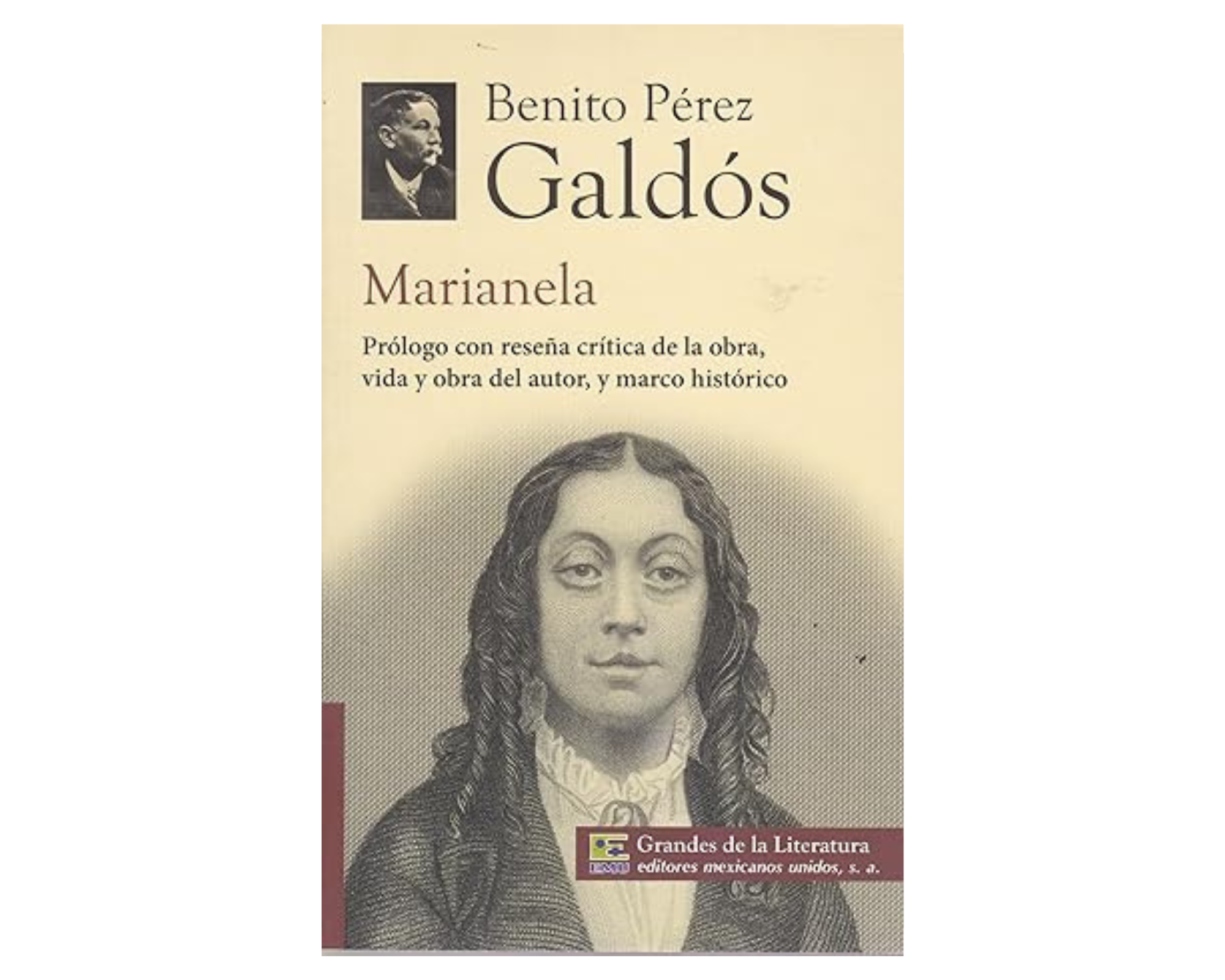 Libro Marianela / Benito Pérez Galdós / Novela 