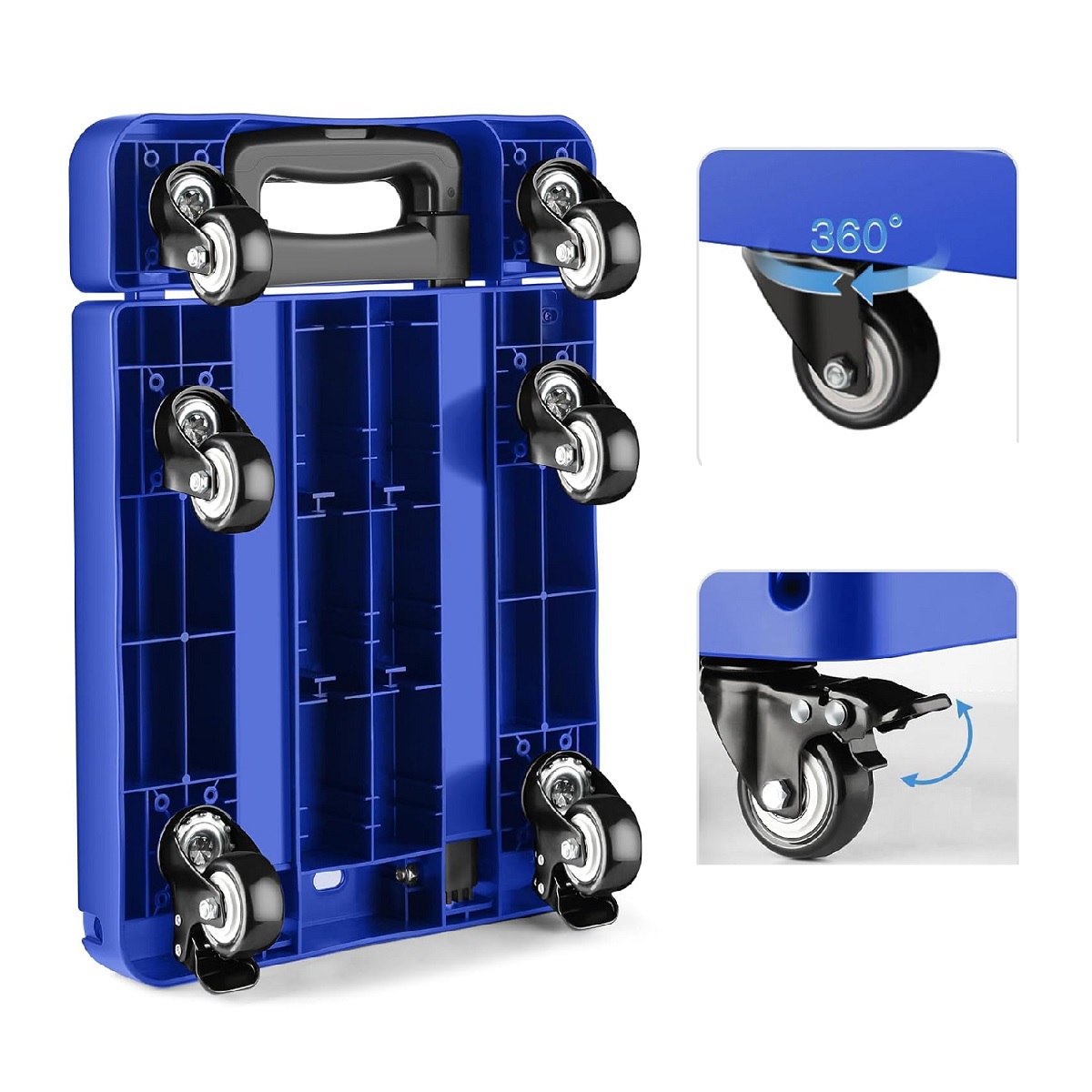 Diablo De Carga Plegable Carrito Plataforma Extensible 200kg