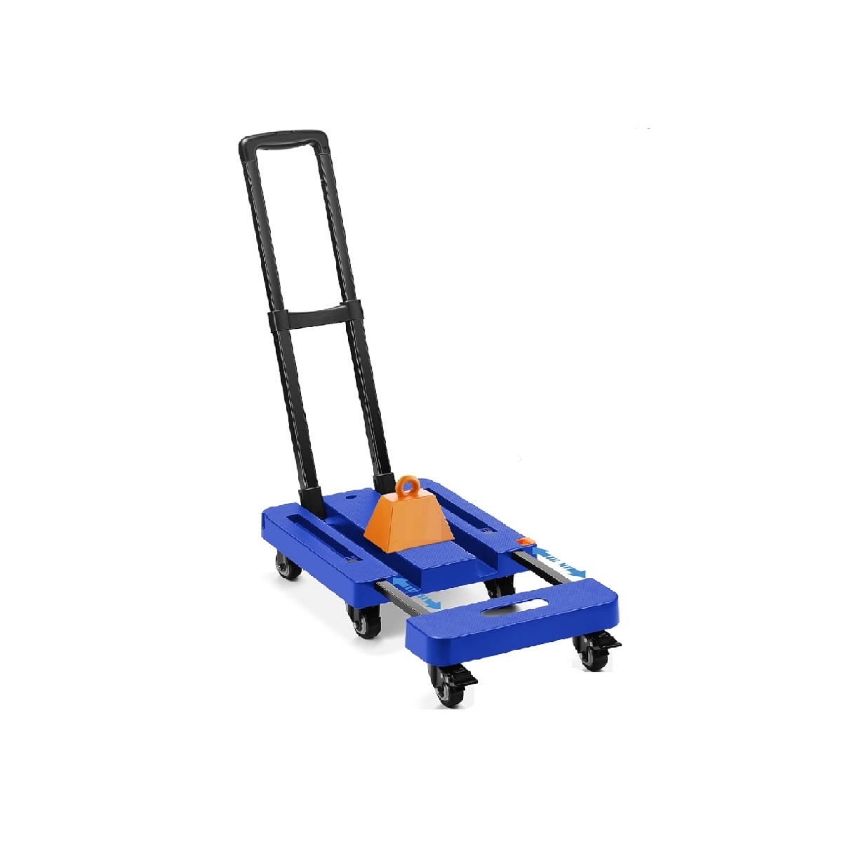 Diablo De Carga Plegable Carrito Plataforma Extensible 200kg