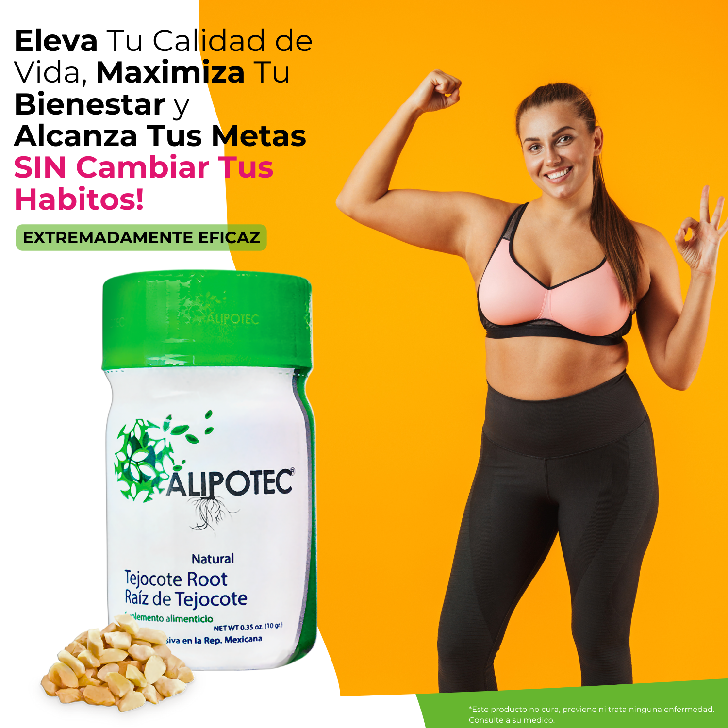 Alipotec® Raiz de Tejocote Duo-Pack (180 Dias) + Envio GRATIS
