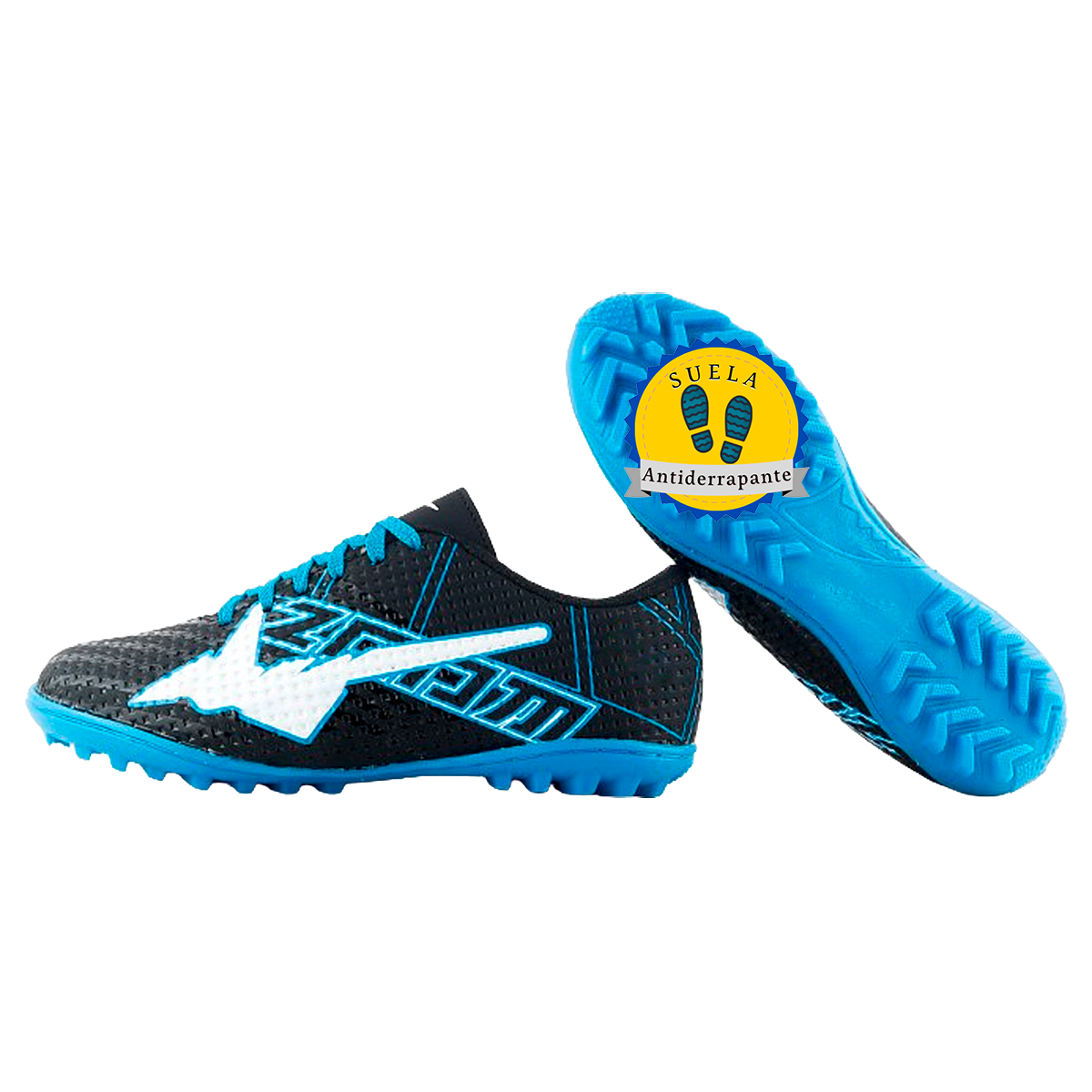 Tenis Fútbol Rapido Deportivo Cosidos Soccer Juvenil 09-ntb