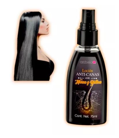 Loción Anti Canas Con Henna Y Biotina