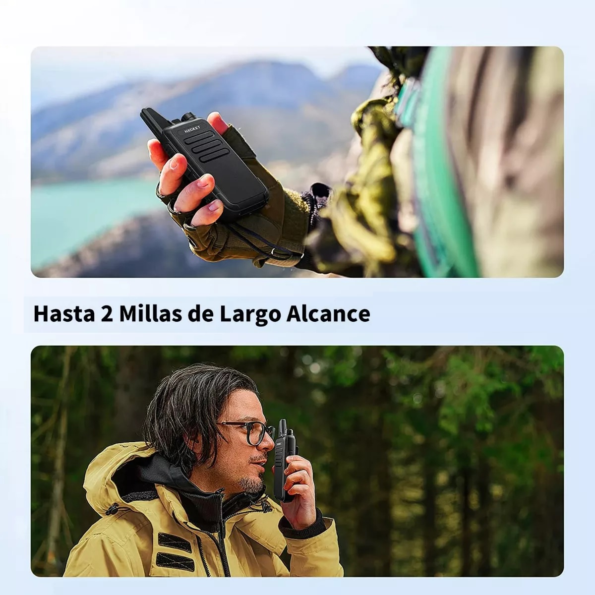 Radios Walkie Talkies Bf Vt-c2 Usb Recargable 2 Pzas